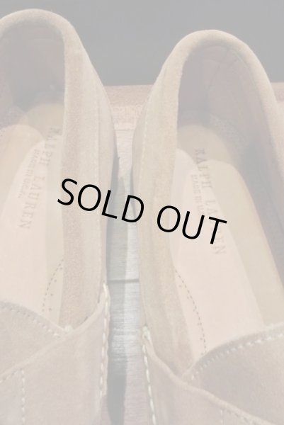 画像3: ラルフローレン スエードローファー Made in USA（TAN 8 1/2D） (3)