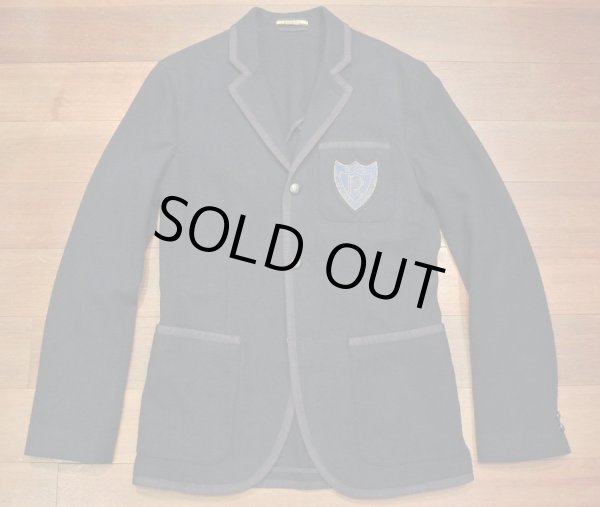 画像2: RUGBYラグビーラルフローレン ウール クラブネイビーブレザー(S,M) (2)