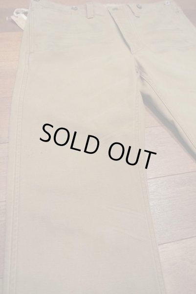 画像4: 【 40%OFF!! 】 RRL DoubleRL ダブルアールエル バックルバック ダックワークトラウザーズ(W32) (4)