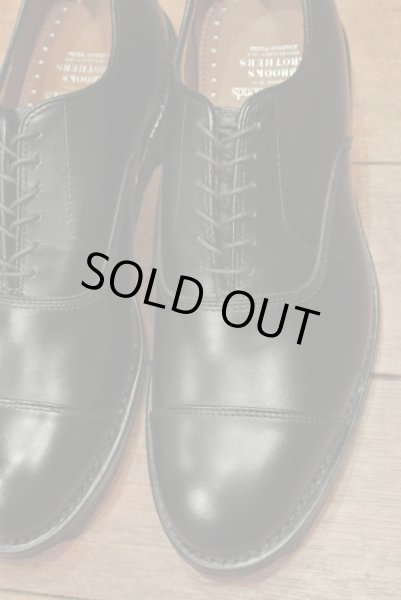 画像2: ブルックスブラザーズ×アレンエドモンズ カーフストレートチップ ParkAvenue(Black/8-E) (2)