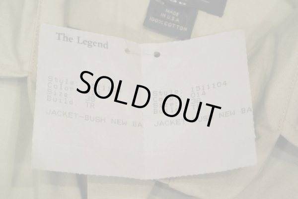 画像5: デッドストックWillis&Geiger(ウィリス＆ガイガー)ブッシュポプリンサファリジャケット アメリカ製(38) (5)