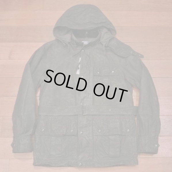 画像2: 【SALE!!】【国内正規品/新古品】 ポロラルフローレン ウォッシュドオイルドコットン ジャケット (Black/M) 定価48000+tax  送料無料 (2)