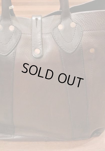 画像5: RRL ダブルアールエル VINTAGE MODEL LEATHER TOTE オールレザー2WAYトートバッグ(Brown) 新品 (5)