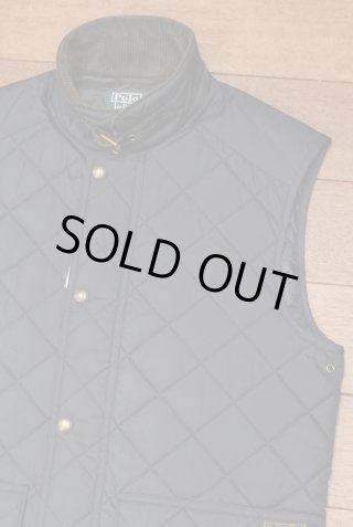 RLXラルフローレン リップストップ ダウンベスト (Black/S
