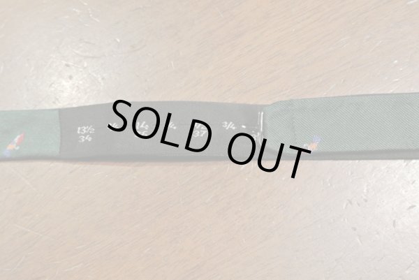 画像3: 【普通郵便120円も可】 J.CREW 刺繍入り シルクボウタイ 蝶ネクタイ  【Green】 新品 並行輸入 (3)