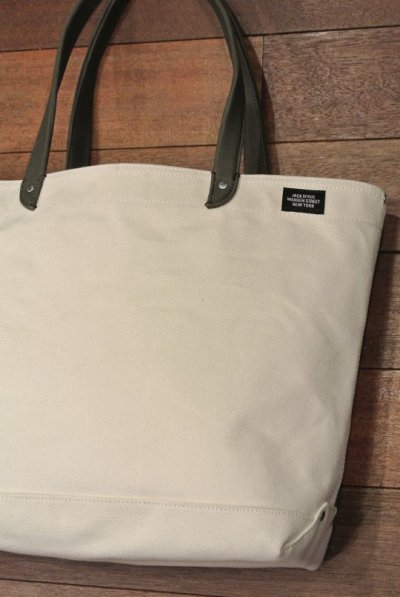 画像2: JACK SPADE (ジャックスペード) キャンバストートバック "Coal Bag" (Natural) 送料無料 新品 並行輸入