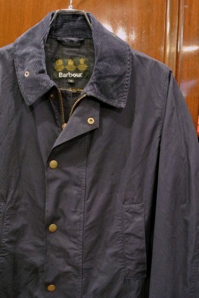 画像2: Barbour(バブアー) OVERDYED SL "BORDER" スリムフィット ボーダー  オーバーダイド （Navy/36） 15S/S 定価48600 新品