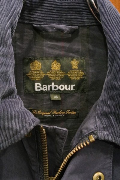 画像3: Barbour(バブアー) OVERDYED SL "BORDER" スリムフィット ボーダー  オーバーダイド （Navy/36） 15S/S 定価48600 新品