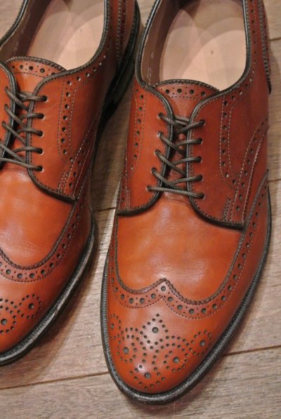 画像1: 【Used】 Allen Edmonds(アレンエドモンズ) ウィングチップ 【Light Brown /8h-D】