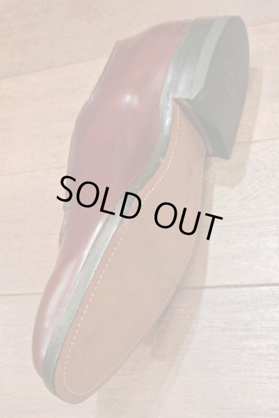 画像8: 【 20%OFF!! 】 デッドストック Allen Edmonds(アレンエドモンズ) 1stクォリティ "Ostendo" プレーントゥ 【Burgundy/7h-D】 新品 (8)