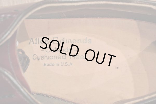 画像4: 【 20%OFF!! 】 デッドストック Allen Edmonds(アレンエドモンズ) 1stクォリティ "Ostendo" プレーントゥ 【Burgundy/7h-D】 新品 (4)