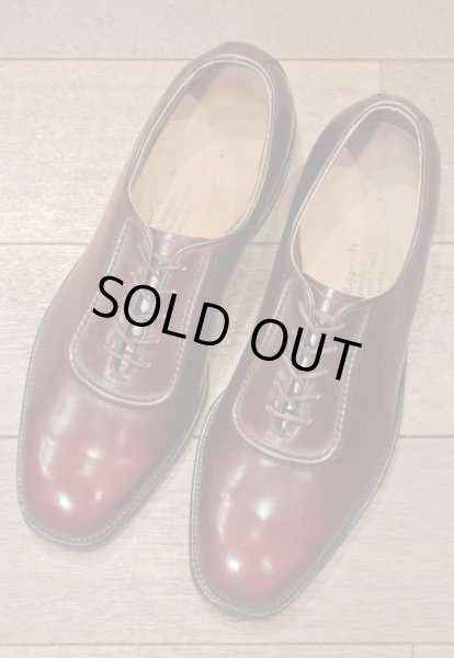 画像2: 【 20%OFF!! 】 デッドストック Allen Edmonds(アレンエドモンズ) 1stクォリティ "Ostendo" プレーントゥ 【Burgundy/7h-D】 新品 (2)