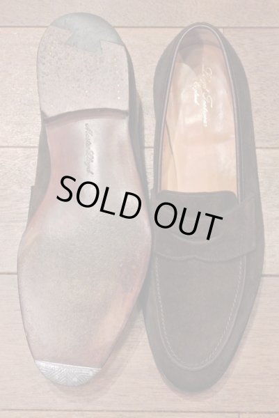 画像7: 【EXCELLENT USED】 LLOYD FOOTWEAR "Master Lloyd"クロケット＆ジョーンズ製 スウェードローファー 【DARK BROWN / UK7 1/2-E】 (7)