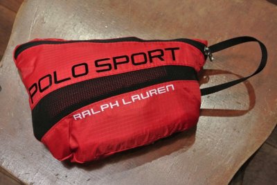 画像2: ポロスポーツ ラルフローレン POLO SPORT パッカブル ダッフルバッグ  ( RED ) 新品 並行輸入