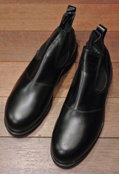 画像1: 2000年 Deadstock デッドストック U.S NAVY Molders Shoes USネイビー サイドゴアブーツ ADDISON製 (11R) 箱入り