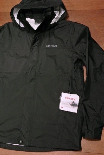 画像1: Marmot マーモットPreCip Jacket ナイロンジャケット 【black / M】 新品 並行輸入