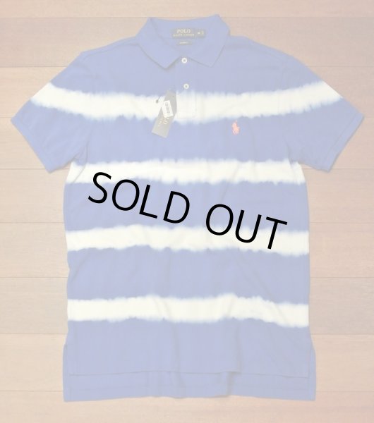 画像2: 【クリックポスト170円も可】 ポロラルフローレン タイダイ 鹿の子ポロシャツ 【 CUSTOM FIT :M 】  新品 並行輸入 (2)