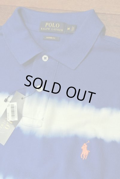画像3: 【クリックポスト170円も可】 ポロラルフローレン タイダイ 鹿の子ポロシャツ 【 CUSTOM FIT :M 】  新品 並行輸入 (3)