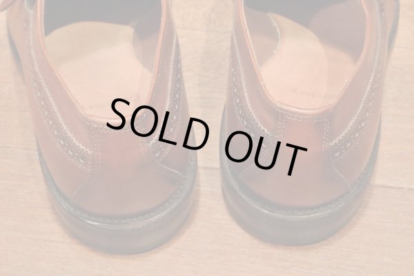 画像5: 【EXCELLENT USED】 Allen Edmonds (アレンエドモンズ) キルト+ストラップ+ウィングチップ "Canterbury"  【Brown,8 1/2-E】 中古 (5)