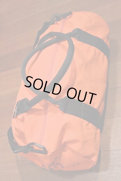 画像6: ブルックスブラザーズ コットンキャンバス ロゴ ダッフルバッグ 【ORANGE 】 新品 並行輸入 (6)