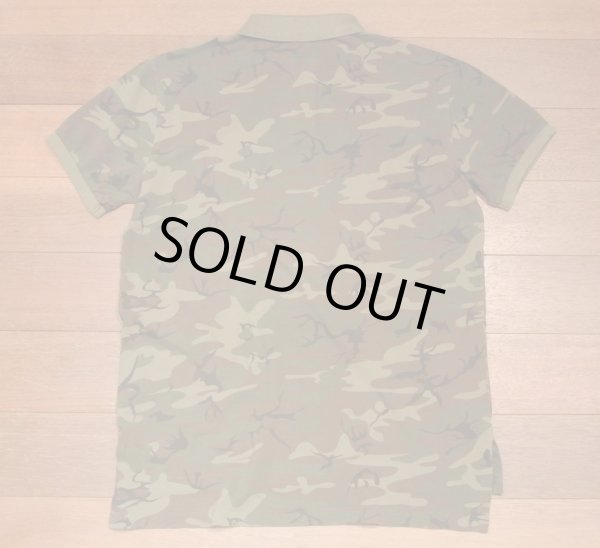 画像6: 【クリックポスト170円も可】 ポロラルフローレン カモ柄 鹿の子ポロシャツ （CUSTOM FIT : M）新品 並行輸入  (6)