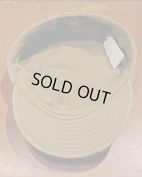 画像6: 【クリックポスト170円も可】 RRL ダブルアールエル ＨＢＴ ヘリンボーンコットン ワークキャップ M 新品 定価12960 (6)