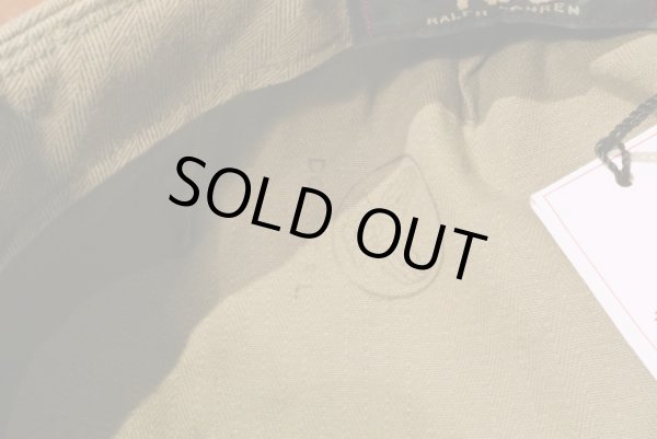 画像8: 【クリックポスト170円も可】 RRL ダブルアールエル ＨＢＴ ヘリンボーンコットン ワークキャップ M 新品 定価12960 (8)