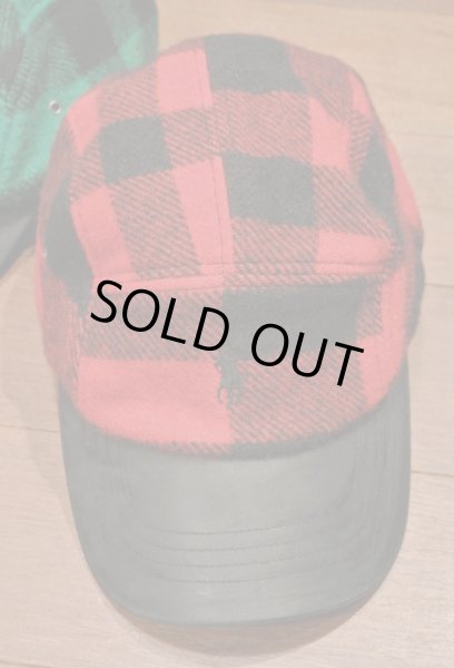 画像6: 【クリックポスト170円も可】ポロラルフローレン ウールメルトン バッファローチェック キャップ 【 Green 】 新品 並行輸入 (6)