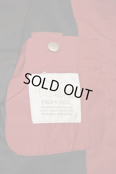 画像6: JACK SPADE(ジャックスペード) PEYTON SHELL JACKET  パッカブル レインブルゾン ( TIBETAN RED / M ) $298 新品 並行輸入 (6)