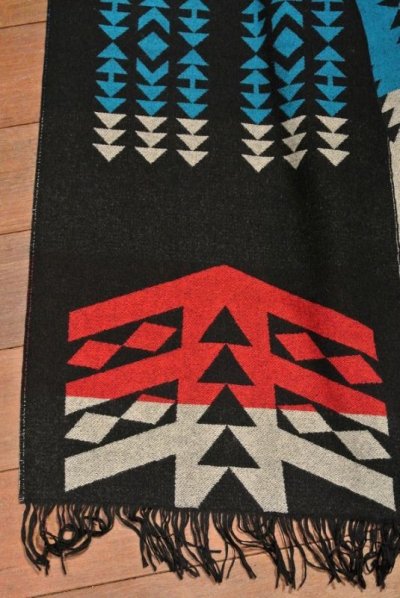 画像3: PENDLETON(ペンドルトン) WOOL WOVEN SHAWL ネイティブ柄マフラー/ショール PORTLAND COLLECTION