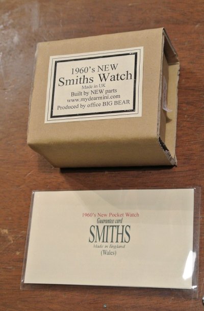 画像3: 1960's Smiths pocket watch スミス社製クロームメッキ懐中時計 (未使用品)