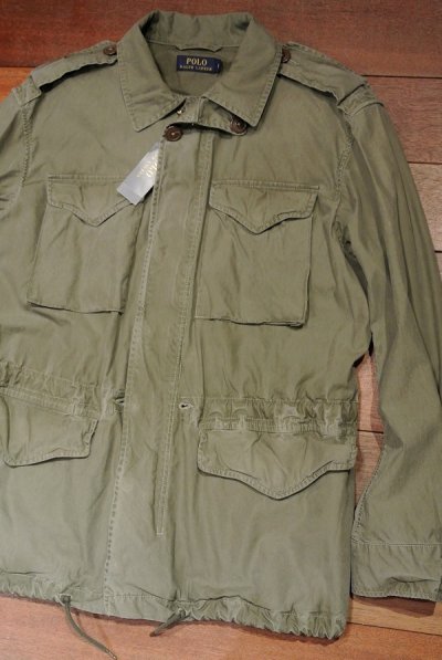 画像1: ポロラルフローレン M-43 Field Jacket  ミリタリージャケット 【Womans M】新品 並行輸入 $295