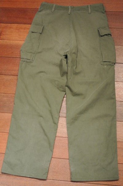 画像3: 【Vintage/Used】40's  U.S ARMY M-43 HBT Pants ヘリンボーンツイルパンツ 【Ｗ32】