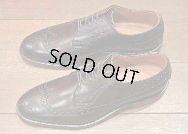 画像4: RALPHLAUREN ラルフローレン アメリカ製 ロングウィングチップ AllenEdmonds（Sanderson,Brown, 7 1/2-D ） 新品 並行輸入 (4)