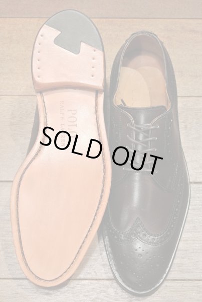 画像6: RALPHLAUREN ラルフローレン アメリカ製 ロングウィングチップ AllenEdmonds（Sanderson,Brown, 7 1/2-D ） 新品 並行輸入 (6)