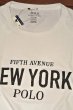 画像5: 【クリックポスト170円も可】ポロラルフローレン "NEW YORK Fifth Avenue" Tシャツ  (White/S,L,XL) 新品 並行輸入 (5)