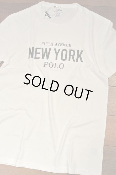 画像4: 【クリックポスト170円も可】ポロラルフローレン "NEW YORK Fifth Avenue" Tシャツ  (White/S,L,XL) 新品 並行輸入 (4)
