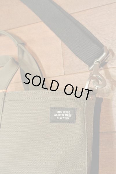 画像4: JACK SPADE（ジャックスペード）SMALL BRICK TOTE コーデュラナイロン トートバッグ  ( TANK ) 新品 並行輸入 (4)