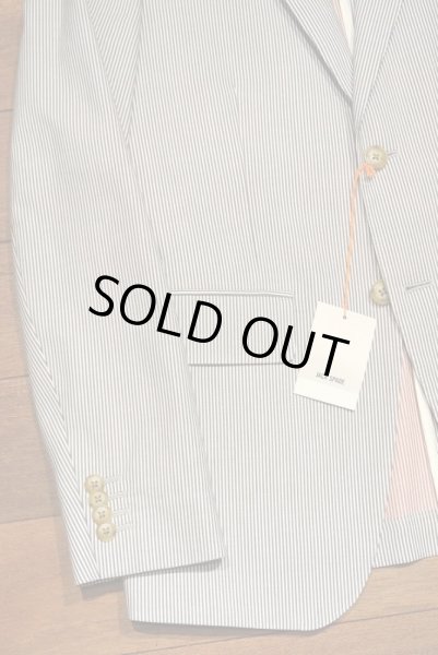 画像3: (SALE.) JACK SPADE(ジャックスペード) コットン シアサッカー テイラードジャケット SEERSUCKER BENTON JKT ( BLUE / 36 ) $698 新品 並行輸入 (3)