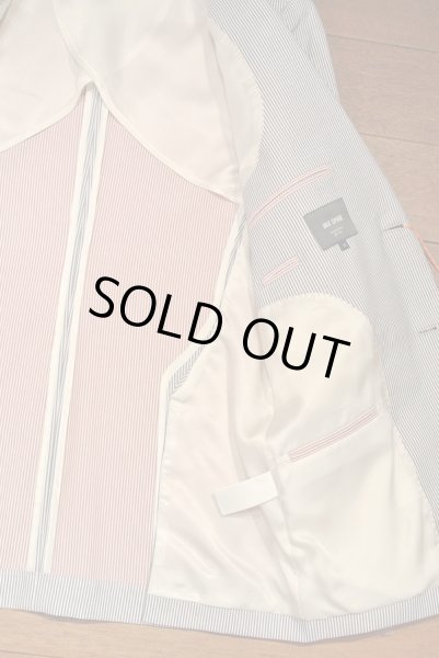 画像5: (SALE.) JACK SPADE(ジャックスペード) コットン シアサッカー テイラードジャケット SEERSUCKER BENTON JKT ( BLUE / 36 ) $698 新品 並行輸入 (5)