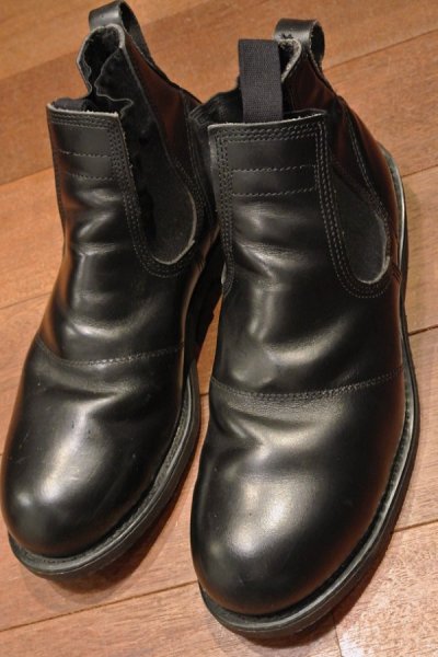 画像1: 【Good Used】U.S NAVY  Molders Shoes U.S ネイビー サイドゴアブーツ 【9R】