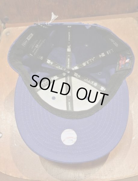 画像5: COACH×NEWERA コーチ×ニューエラ 9FIFTY スナップバックキャップ フラットブリム MLB LAドジャース【BLUE】新品 並行輸入 (5)