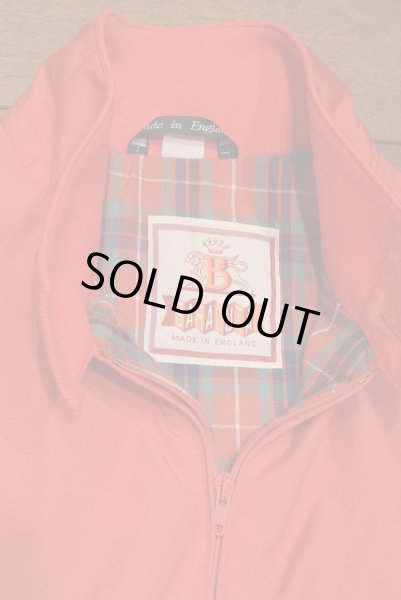 画像5: 【EXCELLENT USED】BARACUTA バラクータ G-9 ハリントンジャケット イングランド製 (Red/38) (5)