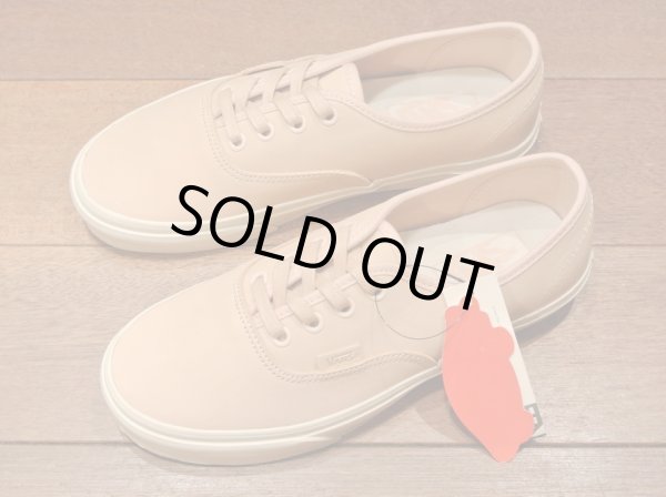 画像4: VANS AUTHENTIC DX ヌメ革 (VEGGIE TAN LEATHER）【6.5(24.5cm)】 (4)
