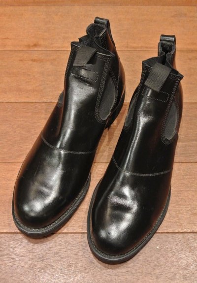 画像1: 87年 Deadstock デッドストック U.S NAVY Molders Shoes USネイビー サイドゴアブーツ (9R) 箱無し