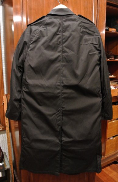 画像6: 1984年製 デッドストック US NAVY ALL WEATHER COAT ステンカラーコート 【Black / 34-R】 (6)