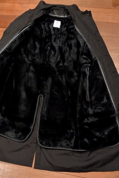 画像7: 1984年製 デッドストック US NAVY ALL WEATHER COAT ステンカラーコート 【Black / 34-R】 (7)
