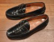 画像3: 【GOOD USED】OAK STREET BOOTSMAKERS シェルコードバン ビーフロールペニーローファー【Black/8.5-D】ホーウィン (3)