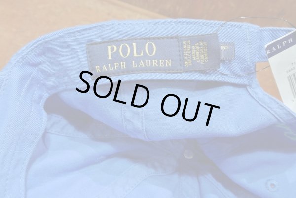 画像3: 【クリックポスト198円も可】ポロラルフローレン コットン ポニー刺繍 キャップ 【  Light Blue 】新品 並行輸入 (3)