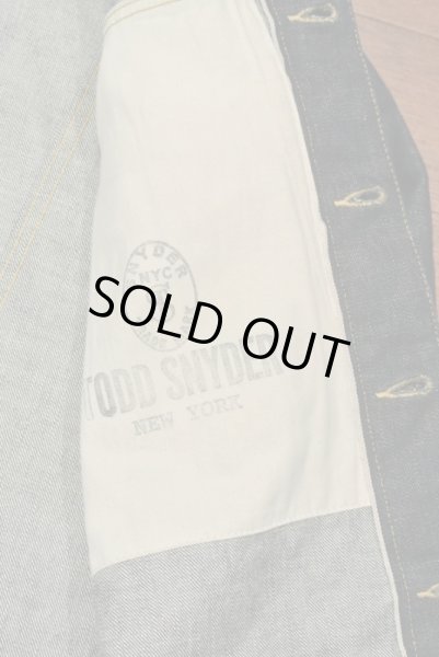 画像7: (EXCELLENT USED) TODD SNYDER トッドスナイダー デニムジャケット（L）中古 (7)